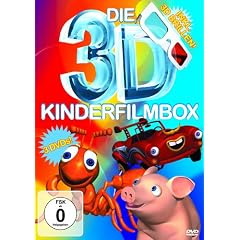 Die 3D Kinderfilmbox inkl. 2 3D-Brillen [3 DVDs]