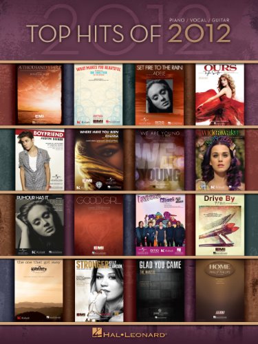 Top Hits of 2012 Songbook (Top Hits of Piano Vocal Guitar)