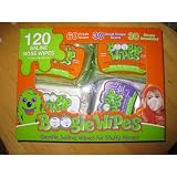 Boogie Wipes 120 Gentle Saline Kids & Baby Wipes 4 Packs