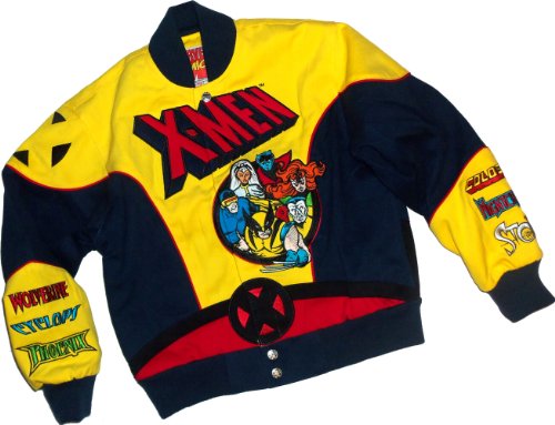  X-Men Cotton Twill Youth Racing Jacket