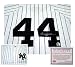 Reggie Jackson New York Yankees Hand Signed Rawlings Authentic Style Home Jersey