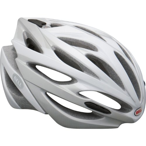Bell ARRAY Racing Bike Helmet Gentlemen white/silver grey/white (Size: L) Racing Bike Helmet