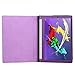 Evecase Lenovo Yoga Tablet 2 10 inch Case, SlimBook Leather Folio Case Cover w/ Stand Cut-outs for Lenovo Yoga Tablet 2 (10'') w/ Android Version (1050, 59426285) / Windows Version (1051, 59428426) Tablet - Purple