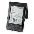 Cover-Up Ledertasche f�r Amazon Kindle 3 Keyboard / Global Wireless 6" (Flip-Stil) in Schwarz