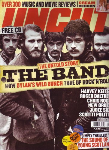 April 2005 UNCUT Music Magazine Bob Dylan's Band, Chris Rock, Harvey Keitel
