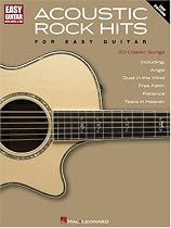 ACOUSTIC ROCK HITS FOR EASY GUITAR 2ND EDITION WITH NOTES & TAB