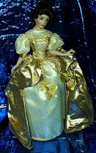 Childrens Toyshop  Toys : Princess Marigold and the Midas Touch 19" Porcelain Doll