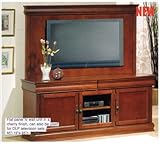FLAT PANEL TV WALL UNIT IN CHERRY FINISH