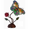 Tiffany-Style Butterfly Table Lamp