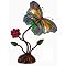 Tiffany-Style Butterfly Table Lamp