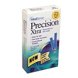 Precision PCx Glucose Monitoring System - Precision PCx Test Strips, 100 ea/bx - 1 box / box