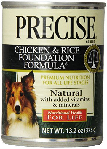 Precise 726071 12-Pack Canine Foundation Can Food for Pets, 13.2-Ounce