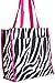 J Garden Zebra Print Tote Bag