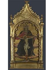 Home: Giovanni Dal Ponte The Trinity Centre Pinnacle  Oil Painting, 20 X 37 Inch / 51 X 94 Cm ,printed On Polyster Canvas ,this Replica Art DecorativeCanvas Prints Is Perfectly Suitalbe For Kids Room Decor And Home Decoration And Gifts - ChrisBroadhurst