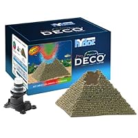 Hydor Deco Classic Collection Ancient Ruins Aquarium Ornament Kit, Pyramid