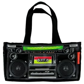 Loop NYC Audio Couture Boombox Bag with Speakers!