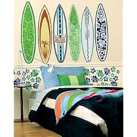 Surf's Up 2-Sheet Wall Mural Set