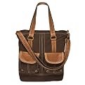 Mossimo Supply Co. Large 3 Handle Tote - Brown