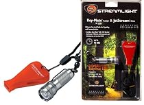Streamlight 72016 KeyMate Filter Combo White LED, Red and Green Filters with Lanyard, Black