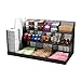 Mind Reader CMG2MESH-BLK Coffee Condiment and Accessories Caddy Organizer, Black Metal Mesh