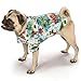 Hawaiian Luau Dog Shirt Summer Tee - Medium