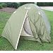 NEW 4 SEASON 7X7 BACKPACK DOME, ALUMINUM POLES, 2 DOORS By Trek