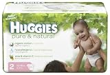 Huggies Pure & Natural Diapers, Size 2, 60-Count Packages (Pack of 2)