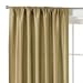 Classic Home Faux Silk Window Panel - Wheat (54x95")