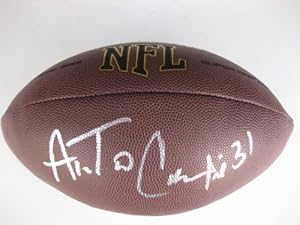 Antonio Cromartie, Arizona Cardinals, New York Jets, San Diego Chargers, Florida State, Fsu, Signed, Autographed, Nfl Football, a COA with the Proof Photo of Antonio Signing Will Be Included