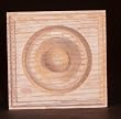 7/8" x 3-1/4" Oak Rosette [CAPITOL CITY LUMBER]