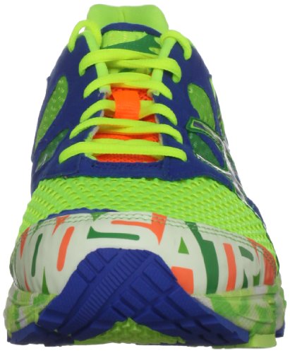 ASICS Men's Gel Noosa Tri 7 Pop Yellow/Tropic Green/Noosa Trainer T214N 0784 10.5 UK