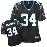 Reebok Carolina Panthers DeAngelo Williams Women's Premier Jersey Small
