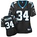 DeAngelo Williams Black Reebok Premier Carolina Panthers Women's Jersey - X-Large
