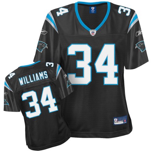 Reebok Carolina Panthers DeAngelo Williams Women's Premier Jersey Large