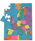LARGE EUROPE MAP PUZZLE - a fun way to learn about Europe!
