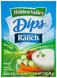 Hidden Valley Dip Mix, Original Ranch Dip, 1-Ounce Packets (Pack of 24)