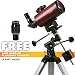 Orion StarMax 90mm EQ Maksutov-Cassegrain Planetary Viewing Telescope Package