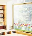 Easy Instant Decoration Wall Sticker Decal - Growing Flowers