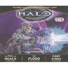 Halo MP3 Boxed Set: The Fall of Reach The Flood First Strike by Eric Nylund, William C. Dietz and Todd McLaren