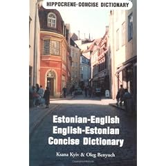 Estonian-English/English-Estonian Standard Dictionary (Hippocrene Concise Dictionary)