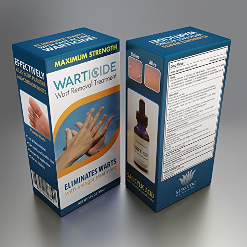 Warticide Plantar and Genital Wart Remover Liquid Safe, Effective and