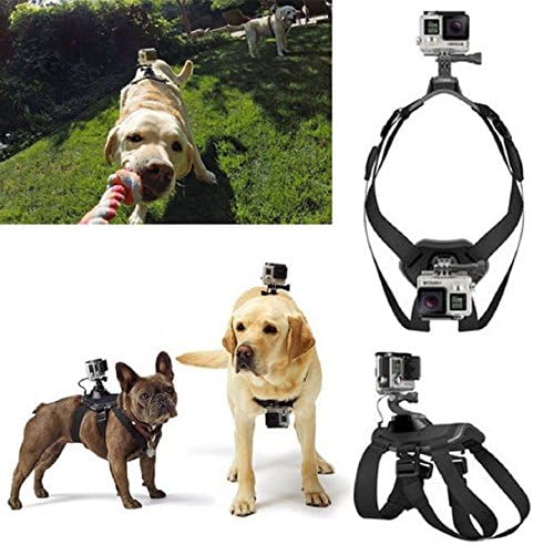 Crazywan Hound Dog Outdoor Sport Pulling Harnesses Chest Strap Belt Mount for Gopro Hero
