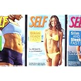 Self Magazine Exercise 4 DVD Box Set : Slim and Sleek Fast , Sculpt Sexy Legs Fast , Bikini Ready Fast , Firm Flat Abs Fast : 4 DVD Set