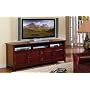 Traditional Brown Entertainment Console Plasma LCD TV Stand