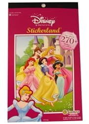 Disney Princess Stickerland (booklet of 270+ mini stickers)