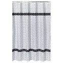 Dots Shower Curtain - Black