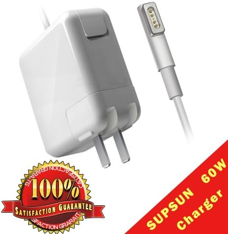 Macbook Pro Charger, SUPSUN 60w Magsafe Power Adapter for MacBook and 13-inch MacBook Pro