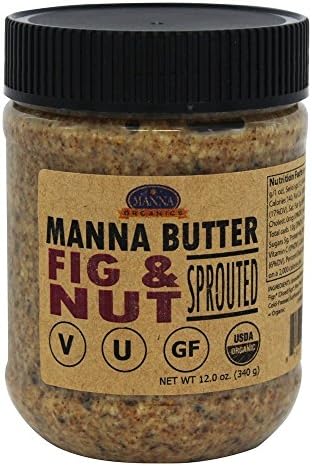 Manna Organics - Manna Butter Fig &amp; Nut Sprouted - 12 oz.