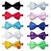 TopTie Mens Tuxedo Bow Tie Adjustable Neck Bowtie 10pc Mixed Lot Solid Color