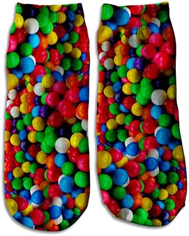 Custom Ankle Socks customized sport - gumballs gum balls